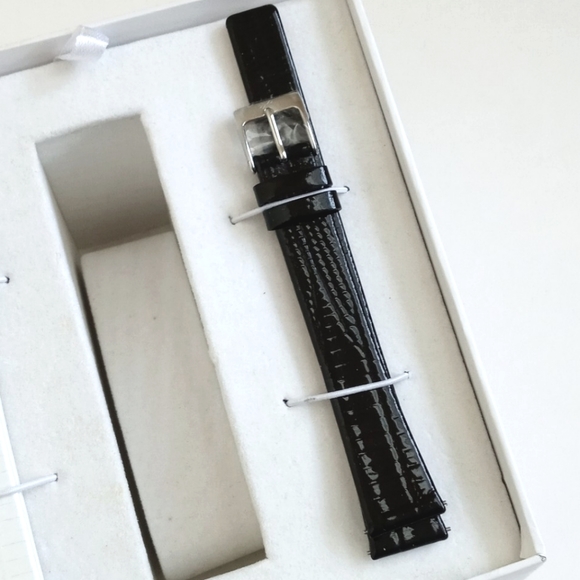 Set of Skagen Watch Wrist Bands / Watch Straps Black & White Set of 2 (Denmark) - Picture 4 of 16